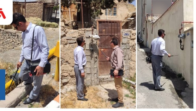 بیش از ۱۷ هزار کیلومتر از خطوط گاز در گیلان نشت یابی شد