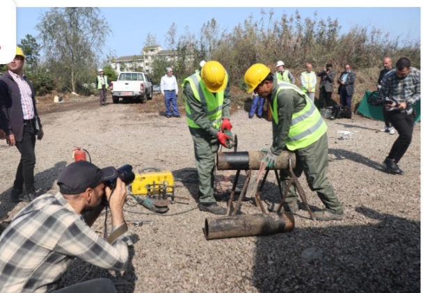 مانور کشوری تداوم  کارکرد گاز در رشت برگزار شد
