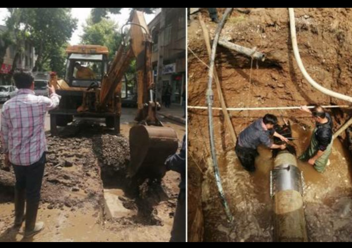 اصلاح و بازسازي شبكه توزيع آب شرب در سطح استان گیلان