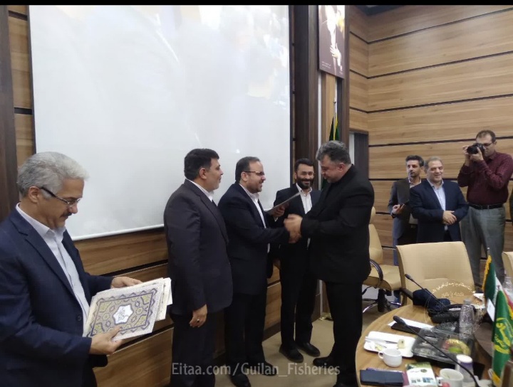 شیلات گیلان بعنوان مدیریت نمونه توسعه تولید ماهیان خاویاری انتخاب شد