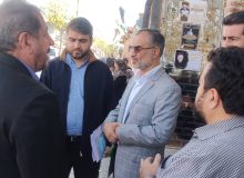 بازدید رئیس شورای رشت و شهردار منطقه چهار  از محله سلیمانداراب جهت رفع مشکلات محلات کم برخوردار حاشیه شهر