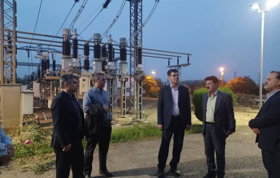 به منظور اتخاذ تمهیدات لازم جهت عبور از اوج بار سال آتی: معاون انتقال و تجارت خارجی توانیر از پروژه های برق منطقه ای گیلان بازدید کردند