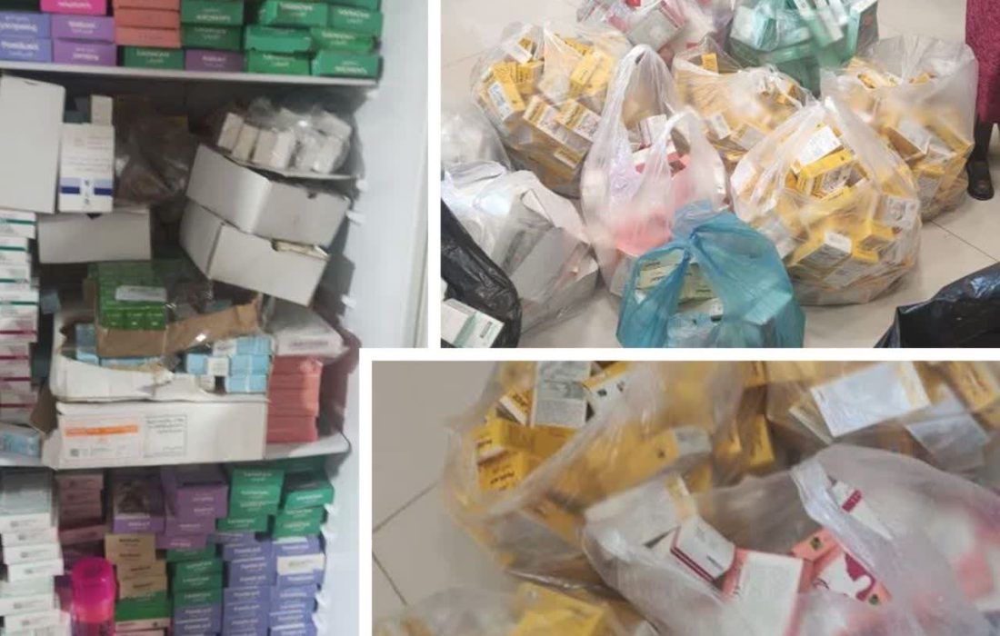 کشف داروهای غیرمجاز و فاسد در املش