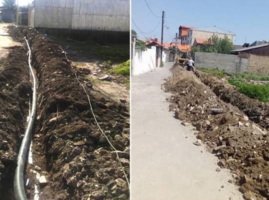 ۵۹ کیلومتر توسعه شبکه آبرسانی شهری و روستايی شهرستان رشت