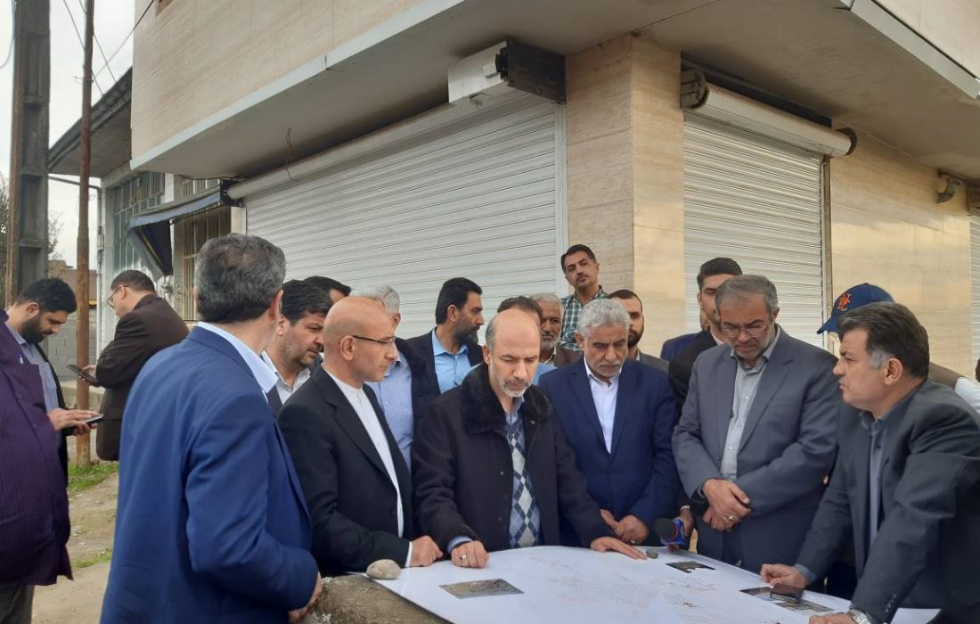 بازدید وزیر نیرو از پروژه تکمیل فاضلاب شهر رشت