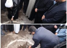 با حضور مسئولین استانی برگزاری مراسم کلنگ زنی احداث حسینیه موکب خدام العتره شهرداری رشت