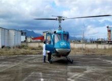 انتقال بیمار اهل تالش توسط اورژانس هوایی گیلان