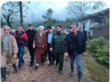 اعزام گروه های ارزیاب و ماشین آلات به مناطق سیل زده فومن