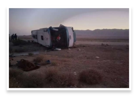 تسلیت سخنگوی اورژانس استان به خانواده درگذشتگان واژگونی اتوبوس در شیرین سو