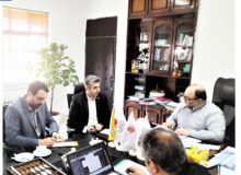 با حضور مدیر کل پست استان گیلان : جلسه کارگروه ” جی نف ” شهرستان رضوانشهر در شهرداری رضوانشهر برگزار شد