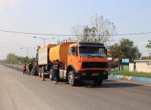 اجرای عملیات بهسازی و روکش حفاظتی آسفالت راه‌های گیلان