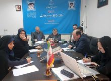 حضور سرپرست شرکت آب وفاضلاب گیلان در مرکز پاسخگویی به مردم (سامانه ۱۱۱)