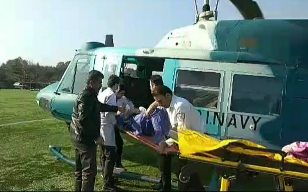 پرواز بالگرد اورژانس گیلان