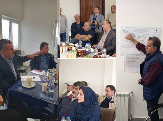 در راستای دستور مقام عالی وزارت نیرو انجام شد : بازدید معاون مهندسی و توسعه آبفای کشور از روند احداث تصفیه خانه فاضلاب شرق بندرانزلی