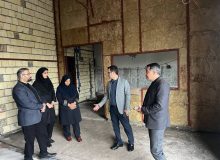 روند اجرایی فعالیت های زیرساختی بیمارستان شهید حسین پور لنگرود بررسی شد