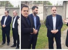 بازدید فرماندار شهرستان شفت از عملیات توسعه شبکه شهر احمدسرگوراب