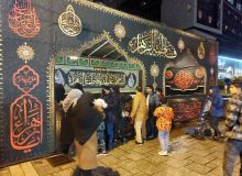 موکب فاطمی در منطقه آزاد انزلی برپا است