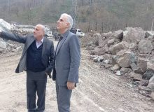 مدیر کل صمت گیلان در بازدید از معادن آستارا:  صدور ۸۹ فقره مجوز برداشت مصالح معدنی در گیلان/تامین مصالح خط آهن آستارا -رشت در اولویت است