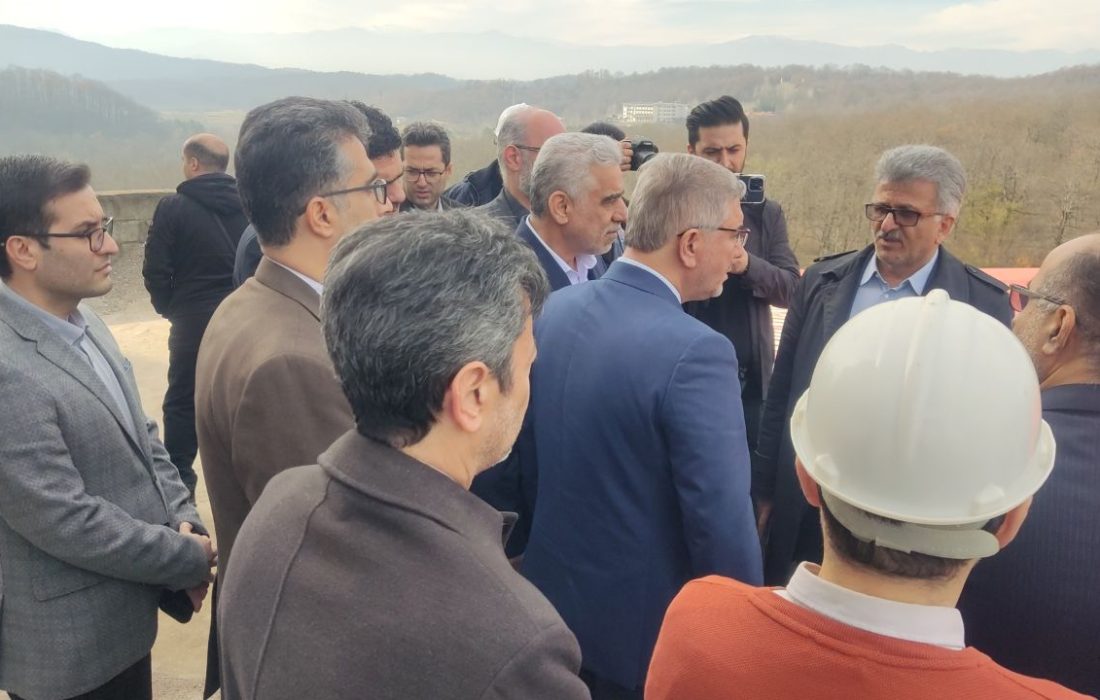 در سفر به گیلان؛ بازدید معاون رییس جمهور از پروژه بیمارستان در حال ساخت ۴۰۰ تختخوابی لاکان