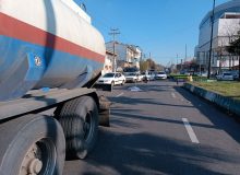 عدم توجه به جلو و جوانب راننده کامیون سوخت رسان، جان یک نفر را گرفت / راننده متواری شد