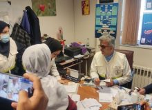 به همت بسیج جامعه پزشکی صورت گرفت؛ برپایی بیمارستان صحرایی در منطقه کم‌برخوردار کیشون‌بن تالش