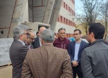 به منظور تأمین تأسیسات زیربنایی صورت گرفت؛ بازدید دکتر آشوبی از محل احداث بیمارستان ۴۱۲ تختخوابی سایت لاکان