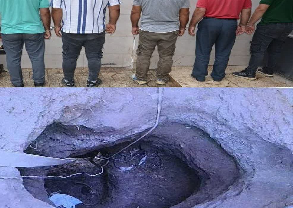 ناکامي جويندگان گنج در رودبار