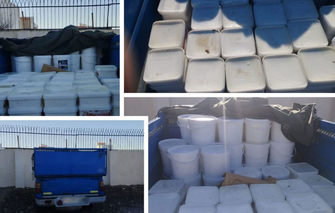 کشف بيش از يک تن پنير فاسد در رشت