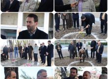مراسم کلنگ زنی احداث مقبره شهدای گمنام سیاهکل با حضور سردار حزنی