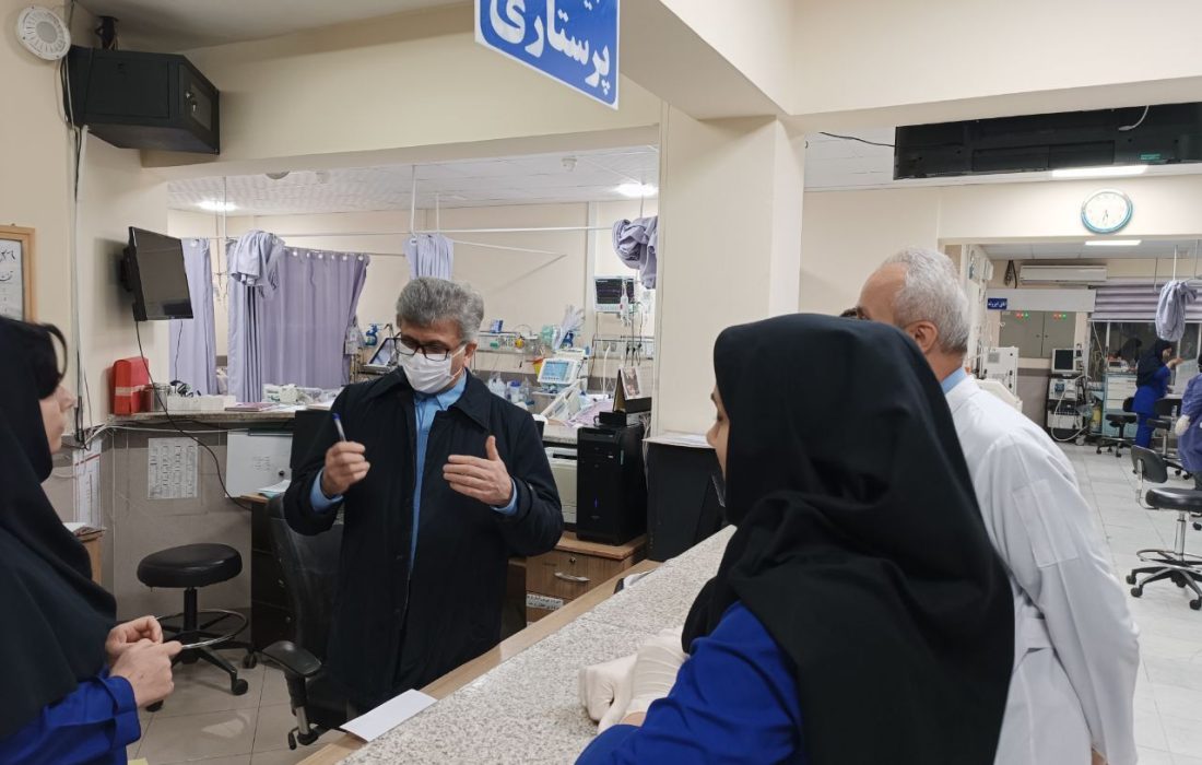 بازدید رئیس دانشگاه علوم پزشکی گیلان از پورسینا