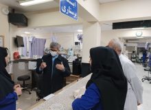 بازدید رئیس دانشگاه علوم پزشکی گیلان از پورسینا