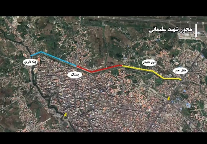 رشت در مسیر تحول ؛ آغاز عملیات خاکریزی محور شهید سلیمانی