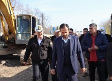 بازدید فرمانده پلیس راهور گیلان و شهردار رشت از پروژه های طرح میثاق