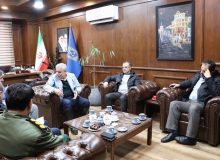 حضور استاندار گیلان و رئیس شورای اسلامی در شهرداری رشت