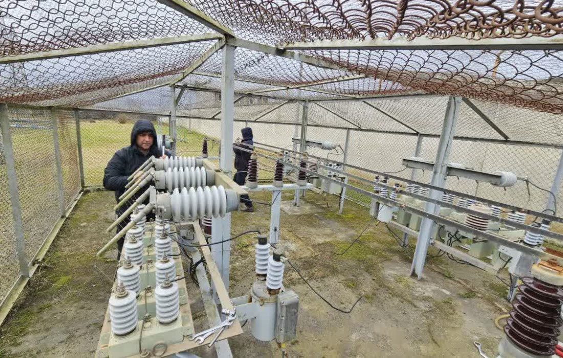 معاون بهره برداری شرکت برق منطقه ای گیلان : افزایش ۱۲۵ درصدی ظرفیت بانک های خازنی پست کیاشهر