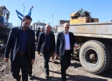 بازدید از تقاطع های غیر همسطح رشت صورت گرفت؛ ابراز رضایت دادستان مرکز گیلان از پیشرفت فیزیکی پروژه های طرح میثاق