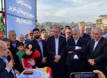 پنج پروژه راهداری  املش در نهمین روز دهه فجر افتتاح شد