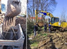 آغاز عملیات اجرایی خط انتقال فاضلاب در مجاورت نهر نخجیرکلایه لاهیجان