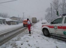 مدیرعامل جمعیت هلال احمر استان گیلان خبر داد: آماده باش نیروهای امدادی در پی بارش برف در گیلان