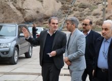 بازدید بازرس کل محترم بازرسی استان گیلان از سد سفیدرود