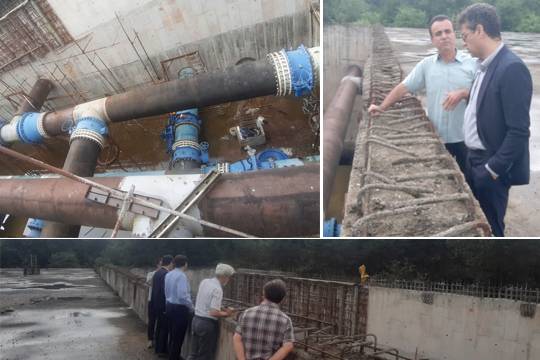  طی ۱۱ ماه از سال جاری؛ عملیات اجرایی ۲۵ باب مخزن ذخیره آب شرب در سطح استان گیلان