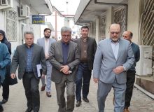 بازدید میدانی رئیس دانشگاه علوم پزشکی گیلان از مرکز آموزشی درمانی شفا