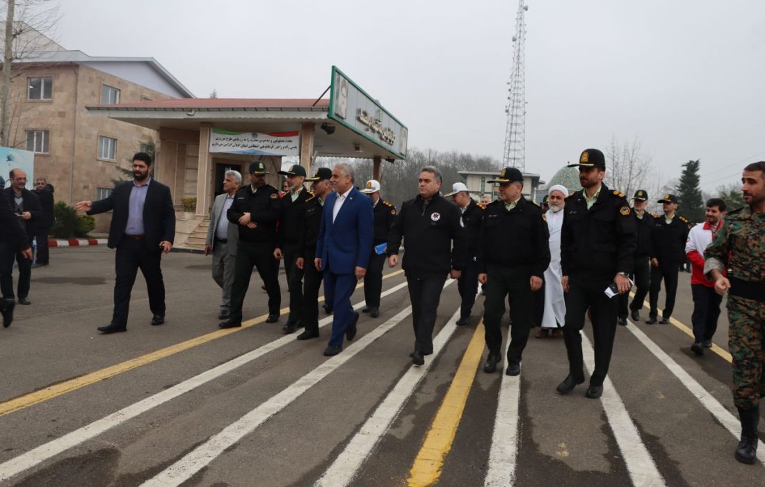 با حضور خودروهای مرکز اورژانس پیش بیمارستانی و مدیریت حوادث استان گیلان؛ رزمایش مشترک طرح نوروزی گیلان برگزار شد