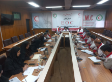 نشست هماهنگی ستاد اجرایی ششمین دوره انتخابات مجامع جمعیت هلال احمر استان گیلان برگزار شد