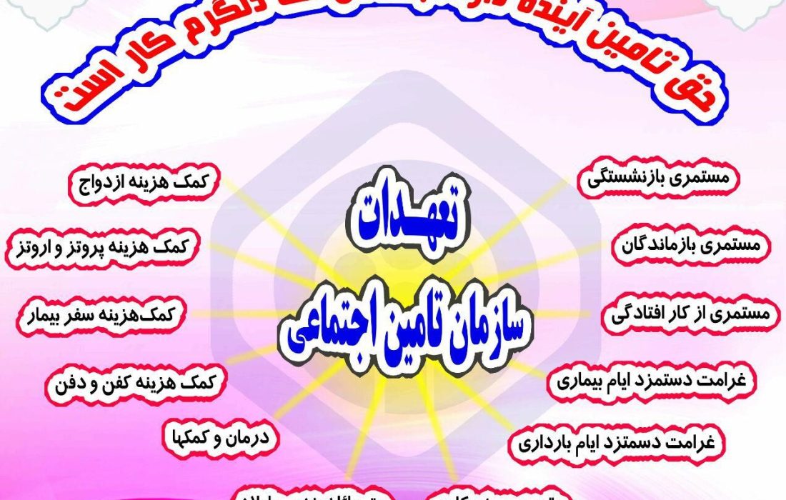 پرداخت ۱۶۰ میلیارد تومان انواع غرامتها و کمک هزینه ها توسط تامین اجتماعی گیلان