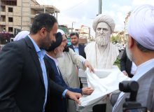 با حضور شورا و شهردار رشت انجام شد؛  رونمایی از سردیس آیت الله لاکانی و آیت الله ضیابری در رشت