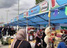 برپایی بازارچه کسب و کار دانش‌آموزی در شهرستان سیاهکل