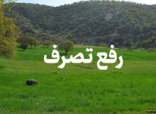 رفع تصرف اراضي ملي در رضوانشهر