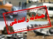 واژگونی یک دستگاه مینی‌بوس ۱۰ تن را راهی بیمارستان کرد