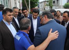 حضور مسئولان لاهیجان در تمرین ملی پوشان تیم ملی کشتی آزاد جوانان